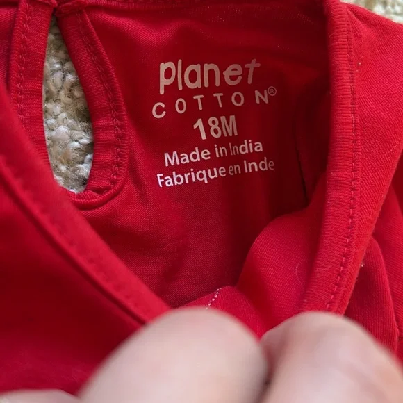 Blue rompers and Christmas set - Picture 3 of 3